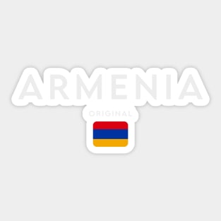 Armenia flag, armenian flag Sticker